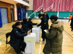 해남동초등학교, 학생회장-부회장 선출, 투표 진행 모습(사진)
